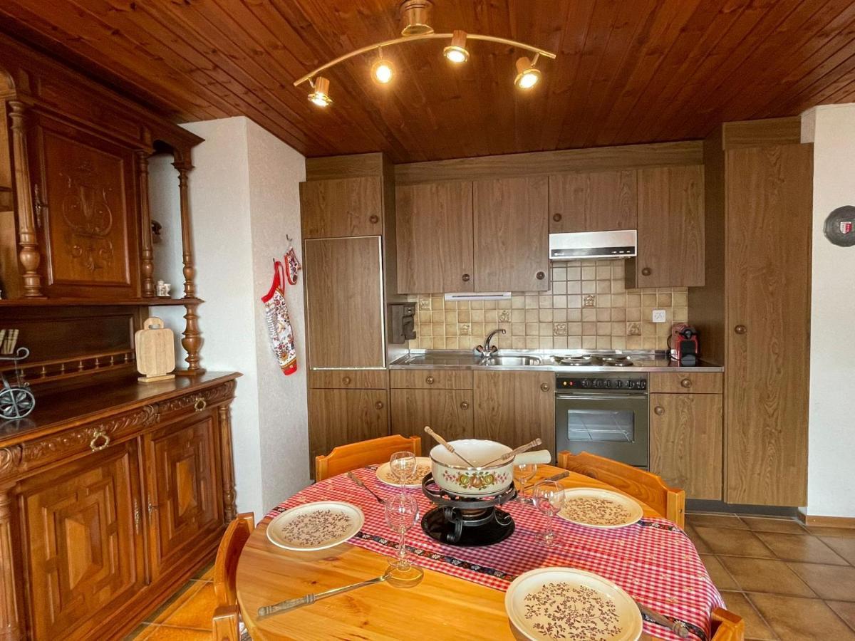Albinen Gemuetliche Wohnung Mit Traumaussicht! מראה חיצוני תמונה