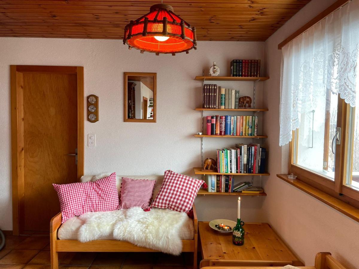 Albinen Gemuetliche Wohnung Mit Traumaussicht! מראה חיצוני תמונה