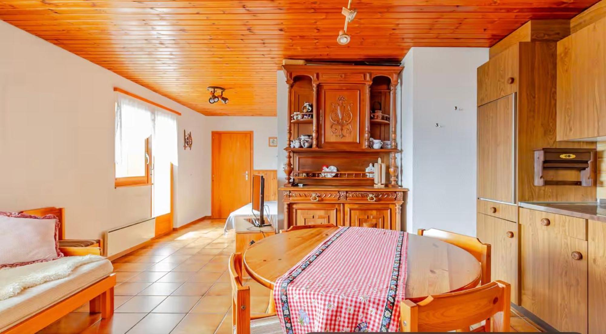 Albinen Gemuetliche Wohnung Mit Traumaussicht! מראה חיצוני תמונה